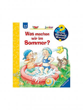 RAVENSBURGER | Livre - Wieso Weshalb Warum junior - Que faisons-nous en été, volume 60