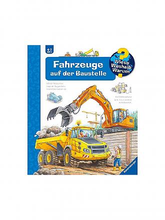 RAVENSBURGER | Livre - Wieso Weshalb Warum - Véhicules sur le chantier
