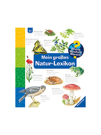 RAVENSBURGER | Livre - Wieso Weshalb Warum - Mon grand lexique de la nature