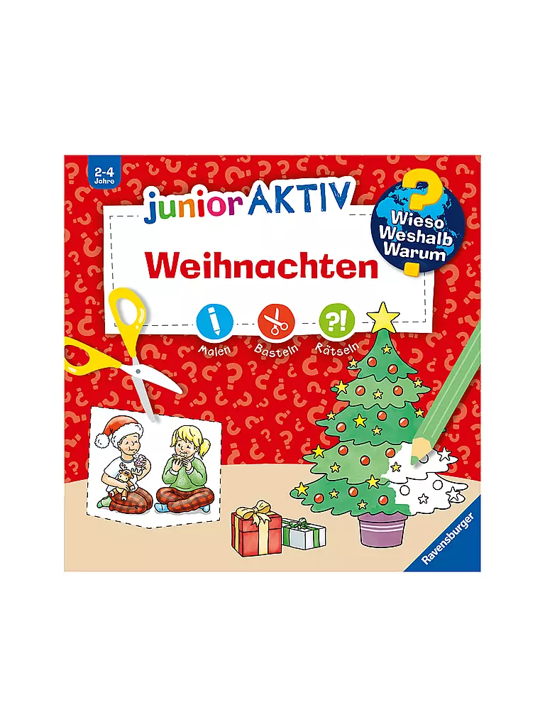 RAVENSBURGER | Buch - Wieso Weshalb Warum - junior AKTIV: Weihnachten  | Aucune couleur