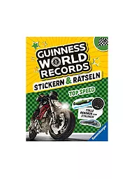 RAVENSBURGER | Guinness World Sticker und Rätselbuch - Top Speed | Aucune couleur