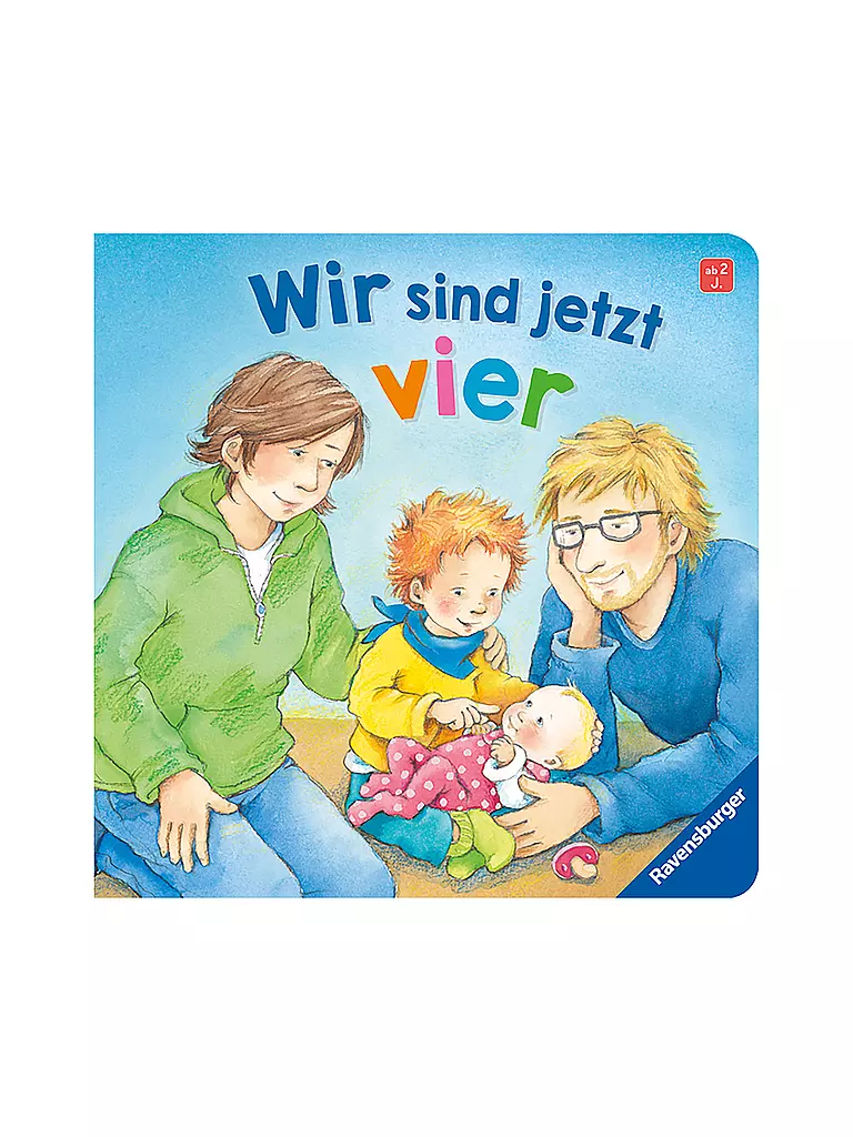 RAVENSBURGER | Livre - Nous sommes maintenant quatre, Sabine Cuno | Aucune couleur
