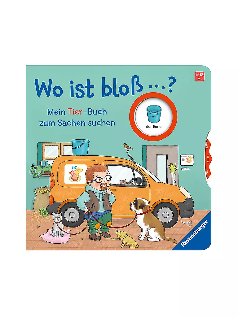 RAVENSBURGER | Livre - Où est donc ... ?, Kathrin Lena Orso | keine Farbe
