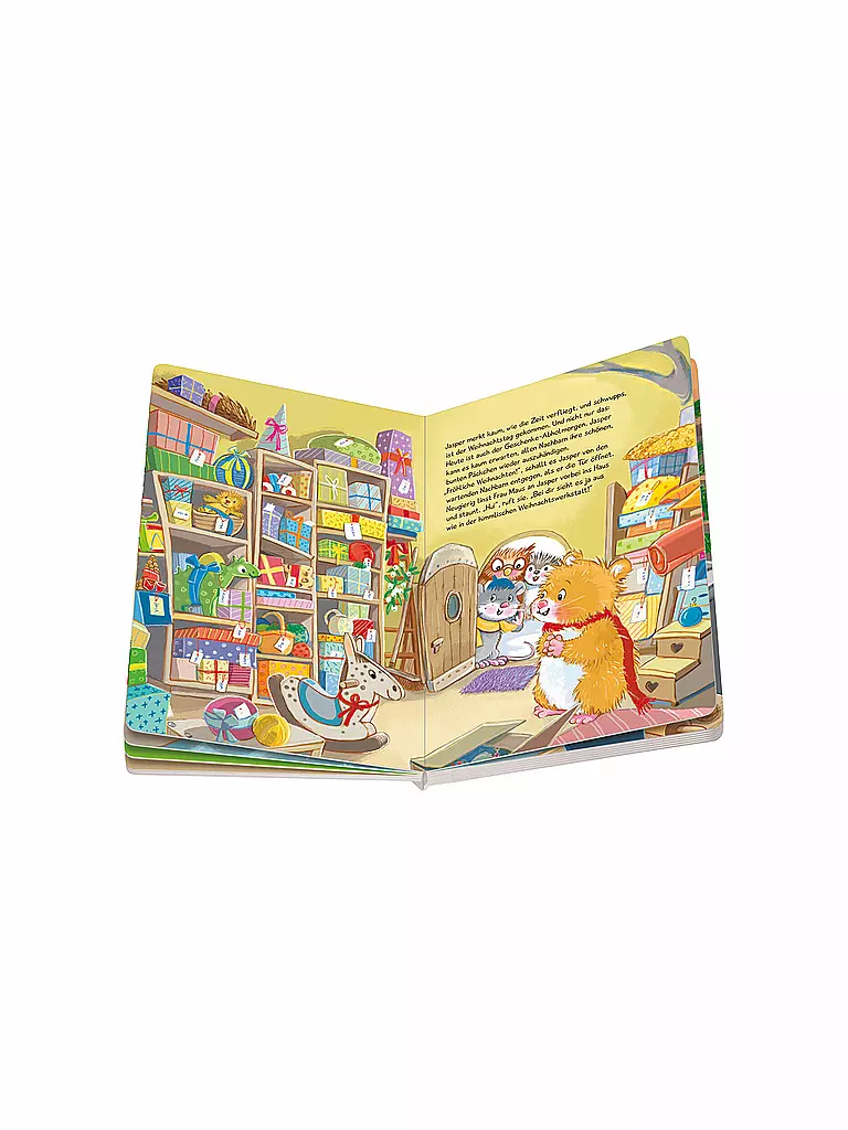 RAVENSBURGER | Livre - Un hamster dans la joie de Noël | Aucune couleur
