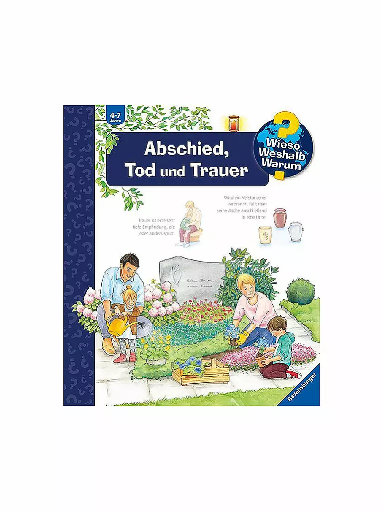 RAVENSBURGER | Livre - Wieso Weshalb Warum - Adieu, mort et deuil Volume 42 | keine Farbe