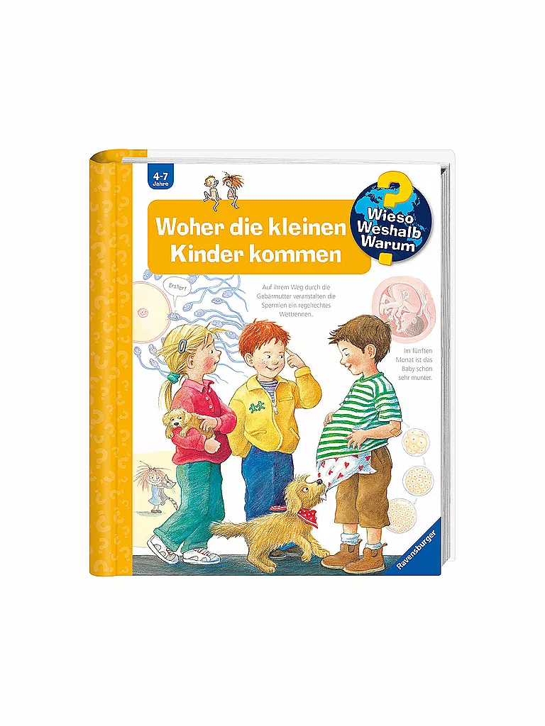 RAVENSBURGER | Livre - Wieso Weshalb Warum - D'où viennent les petits enfants | keine Farbe