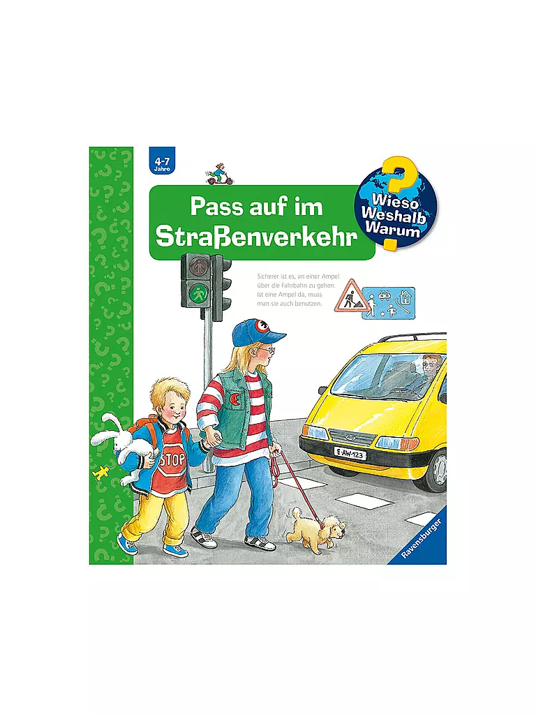 RAVENSBURGER | Livre - Wieso Weshalb Warum - Fais attention à la circulation routière | Aucune couleur