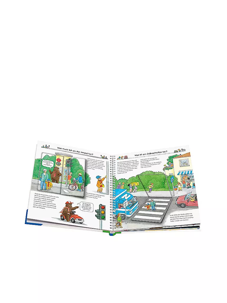 RAVENSBURGER | Livre - Wieso Weshalb Warum - Fais attention à la circulation routière | Aucune couleur