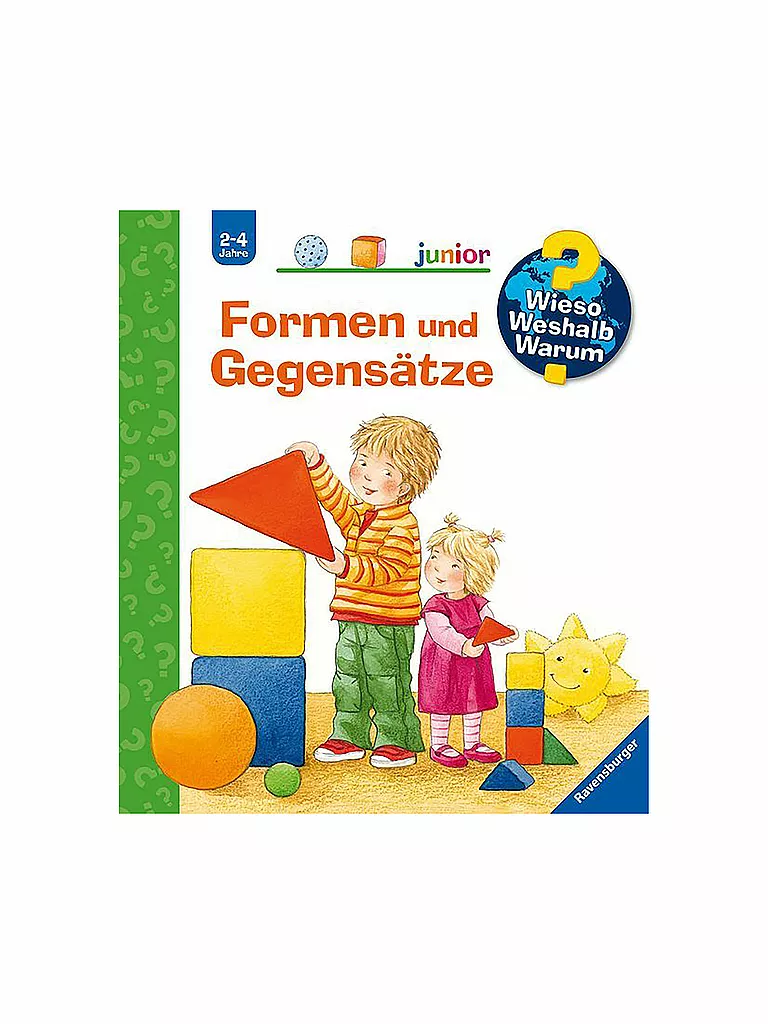 RAVENSBURGER | Livre - Wieso Weshalb Warum - Formes et Contraires Volume 31 | keine Farbe