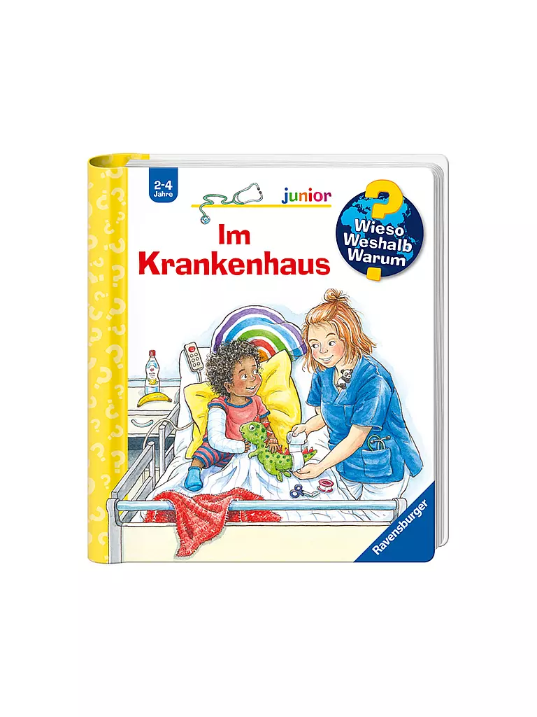 RAVENSBURGER | Livre - Wieso Weshalb Warum - junior : À l'hôpital | Aucune couleur
