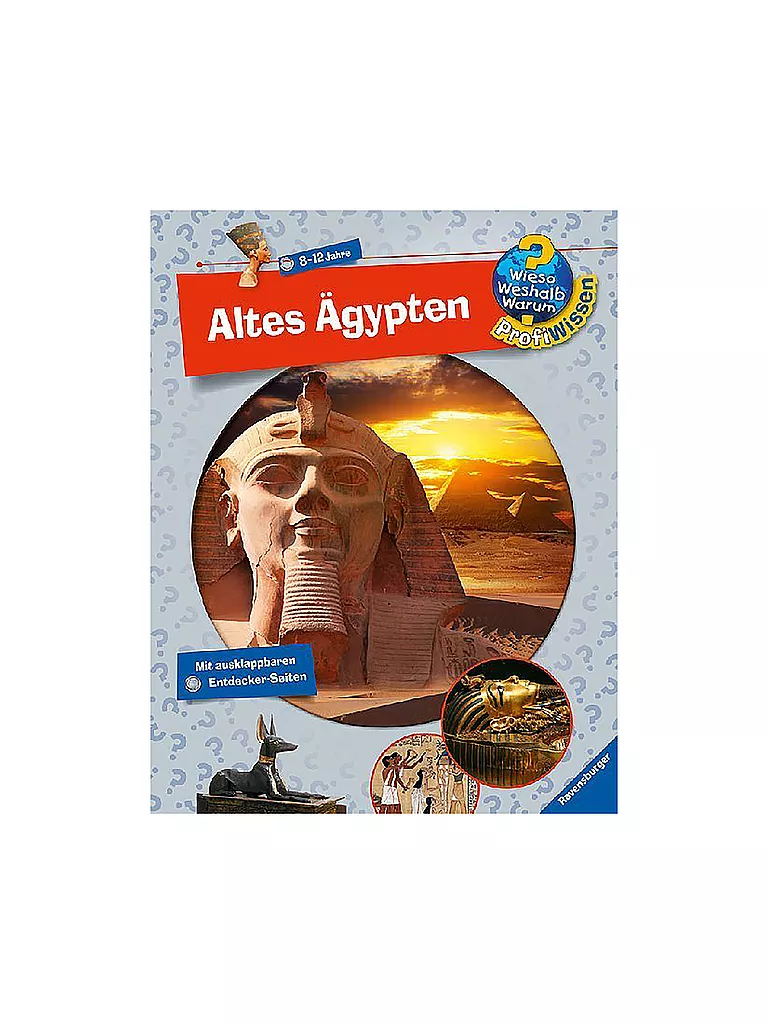 RAVENSBURGER | Livre - Wieso Weshalb Warum - L'Égypte ancienne | Aucune couleur