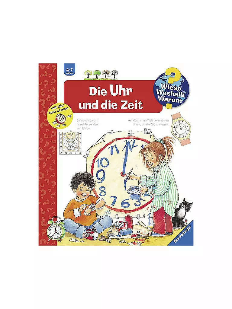 RAVENSBURGER | Livre - Wieso Weshalb Warum - La montre et le temps Volume 25 | keine Farbe