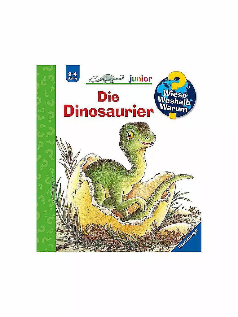 RAVENSBURGER | Livre - Wieso Weshalb Warum - Les dinosaures volume 25 | keine Farbe