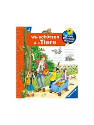 RAVENSBURGER | Livre - Wieso Weshalb Warum - Nous protégeons les animaux | Aucune couleur