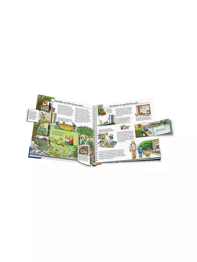 RAVENSBURGER | Livre - Wieso Weshalb Warum - Nous protégeons les animaux | Aucune couleur