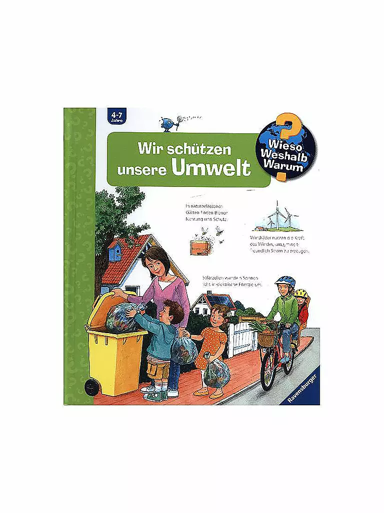 RAVENSBURGER | Livre - Wieso Weshalb Warum - Nous protégeons notre environnement Volume 67 | Aucune couleur