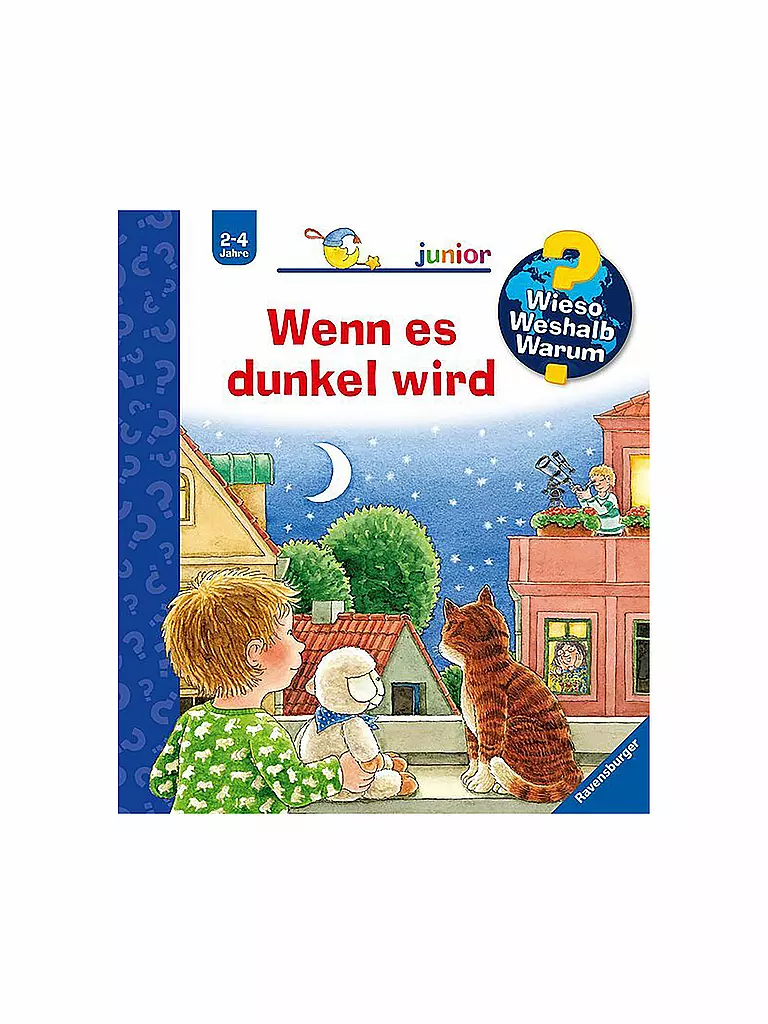 RAVENSBURGER | Livre - Wieso Weshalb Warum - Quand il fait noir, volume 28 | Aucune couleur