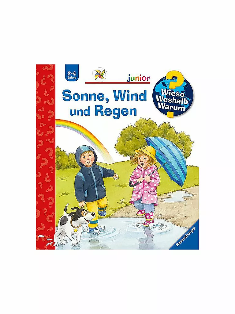 RAVENSBURGER | Livre - Wieso Weshalb Warum - Soleil, vent et pluie, volume 47 | keine Farbe