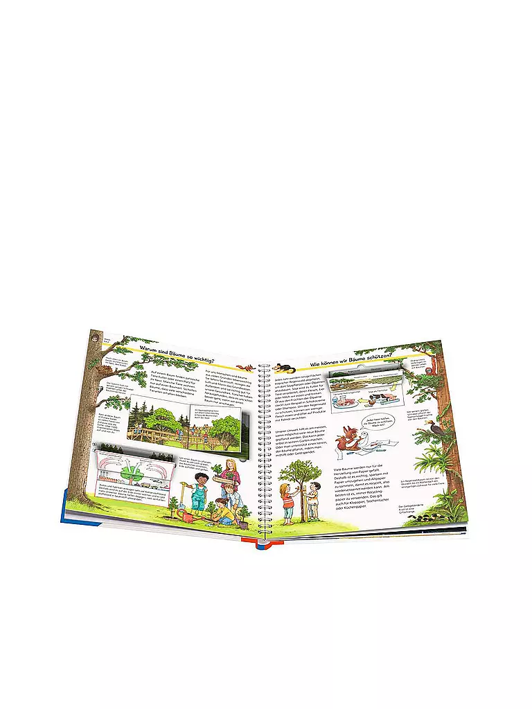 RAVENSBURGER | Livre - Wieso Weshalb Warum - Tout sur les arbres | Aucune couleur