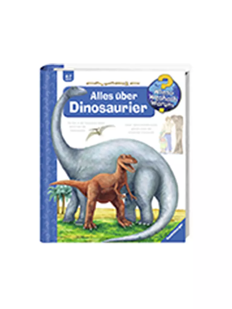 RAVENSBURGER | Livre - Wieso Weshalb Warum - Tout sur les dinosaures Volume 12 | Aucune couleur