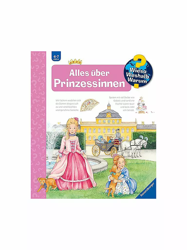 RAVENSBURGER | Livre - Wieso Weshalb Warum - Tout sur les princesses Volume 15 | Aucune couleur