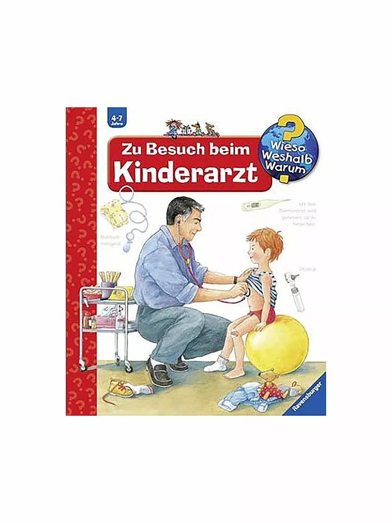 RAVENSBURGER | Livre - Wieso Weshalb Warum - Visite chez le pédiatre | keine Farbe