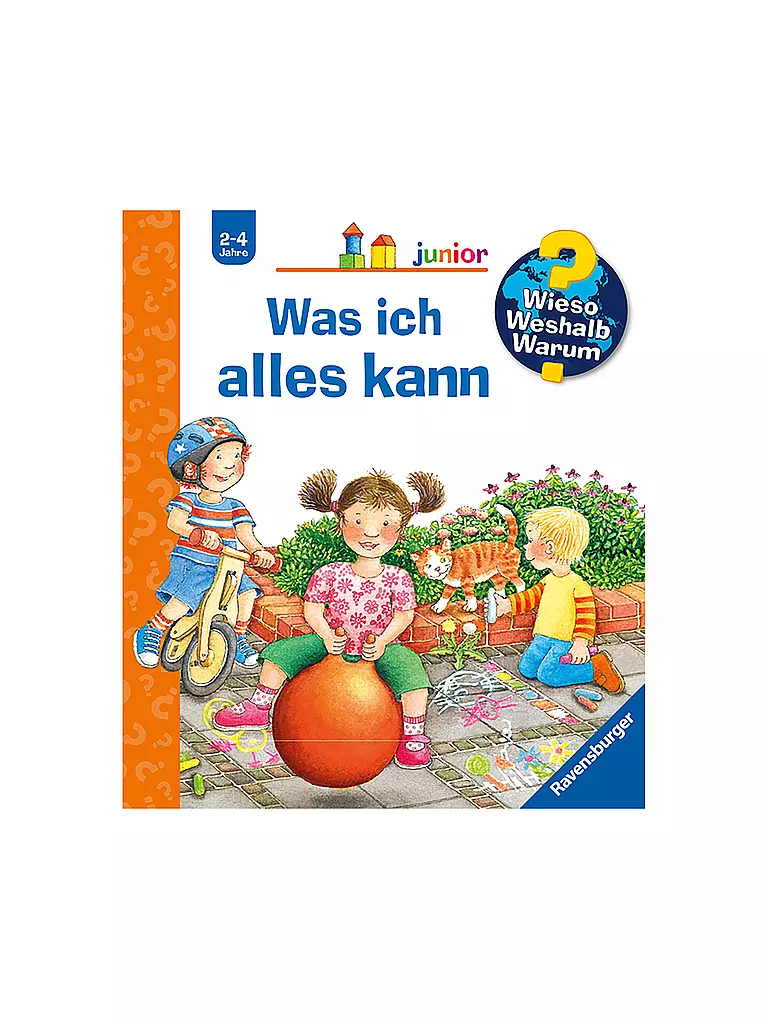 RAVENSBURGER | Livre - Wieso Weshalb Warum Junior - Ce que je sais faire | Aucune couleur