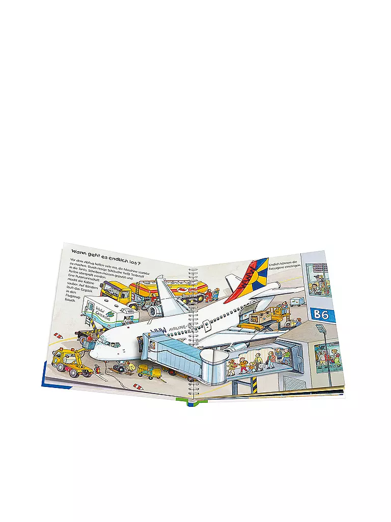 RAVENSBURGER | Livre - Wieso Weshalb Warum Junior - L'aéroport Volume 3 | Aucune couleur