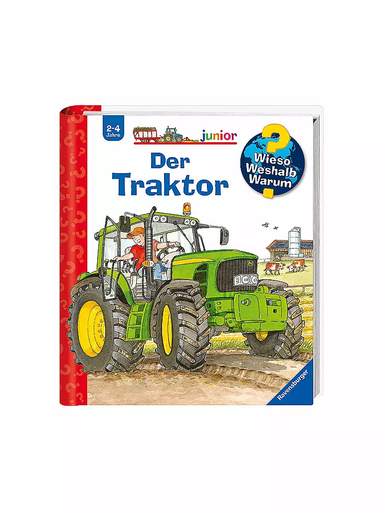 RAVENSBURGER | Livre - Wieso Weshalb Warum Junior - Le tracteur Volume 34 | keine Farbe