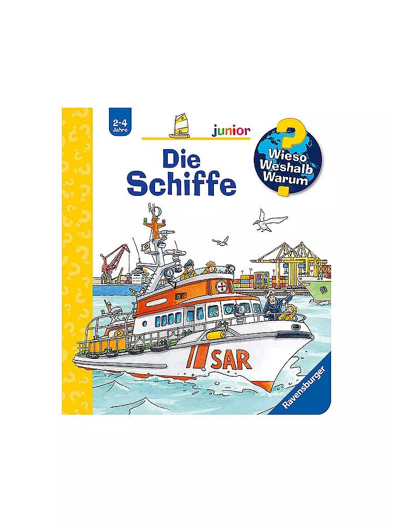 RAVENSBURGER | Livre - Wieso Weshalb Warum Junior - Les bateaux | Aucune couleur