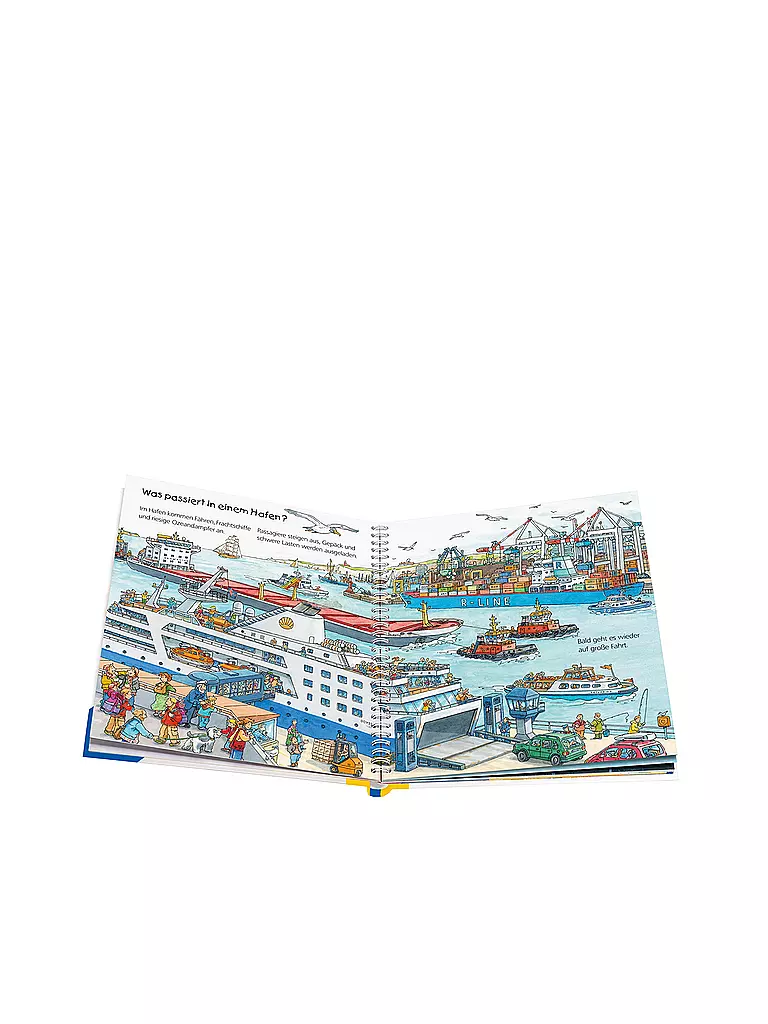 RAVENSBURGER | Livre - Wieso Weshalb Warum Junior - Les bateaux | Aucune couleur