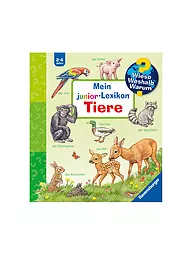 RAVENSBURGER | Livre - Wieso Weshalb Warum Junior - Mon Junior-Lexique des animaux | Aucune couleur