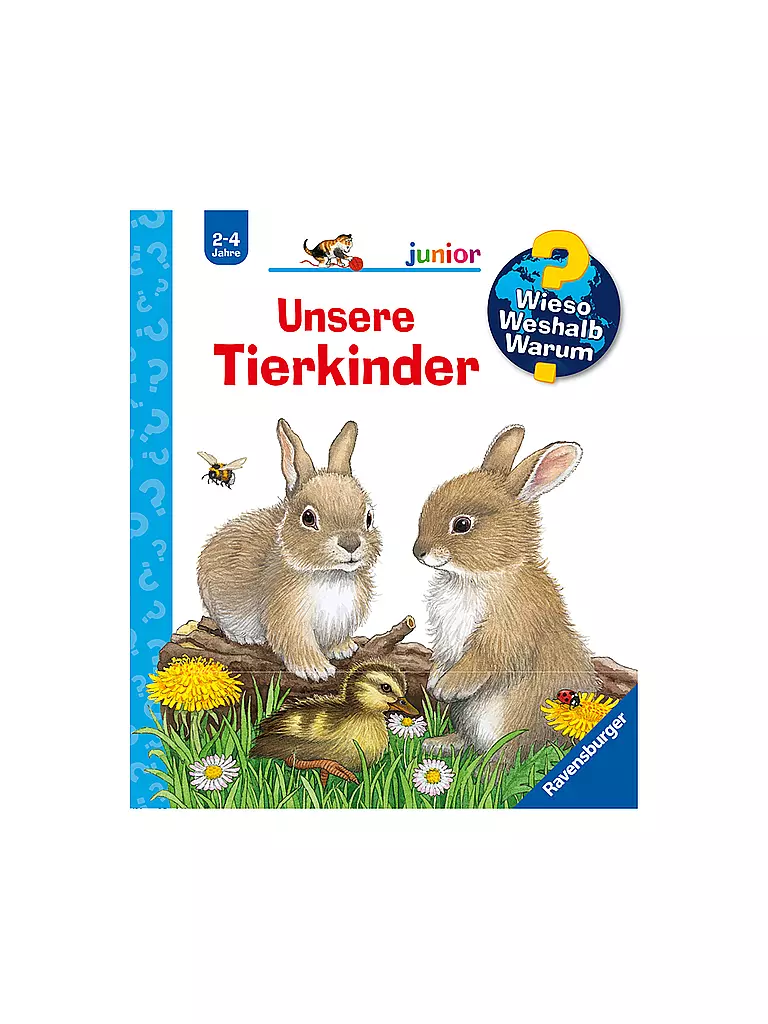 RAVENSBURGER | Livre - Wieso Weshalb Warum Junior - Nos bébés animaux Volume 15 | Aucune couleur