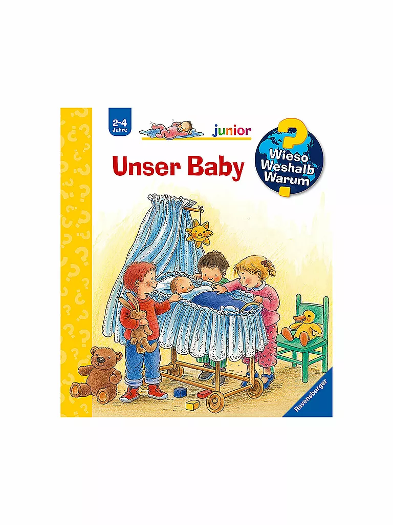 RAVENSBURGER | Livre - Wieso Weshalb Warum Junior - Notre bébé Volume 12 | Aucune couleur