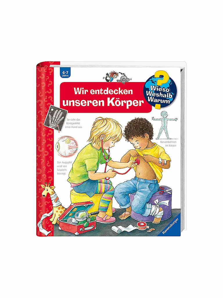 RAVENSBURGER | Livre - Wieso Weshalb Warum Junior - Nous découvrons notre corps | keine Farbe