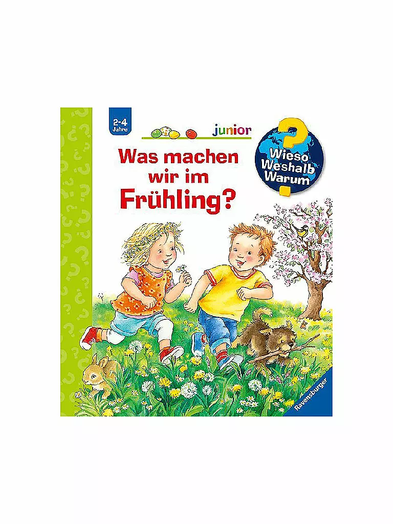RAVENSBURGER | Livre - Wieso Weshalb Warum junior - Que faisons-nous au printemps, volume 59 | keine Farbe