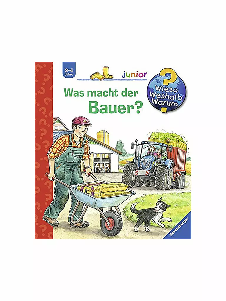 RAVENSBURGER | Livre - Wieso Weshalb Warum Junior - Que fait le fermier ? | keine Farbe