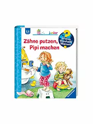 RAVENSBURGER | Livre - Wieso Weshalb Warum Junior - Se brosser les dents, faire pipi | Aucune couleur