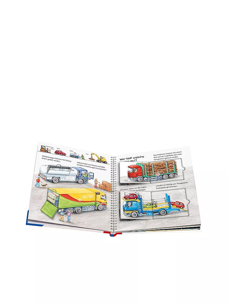 RAVENSBURGER | Livre - Wieso Weshalb Warum junior - Voitures et camions Volume 11 | keine Farbe