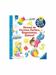 RAVENSBURGER | Livre - Wieso Weshalb Warum Sonderband junior : Connais-tu les formes, les couleurs, les contraires, les chiffres | Aucune couleur