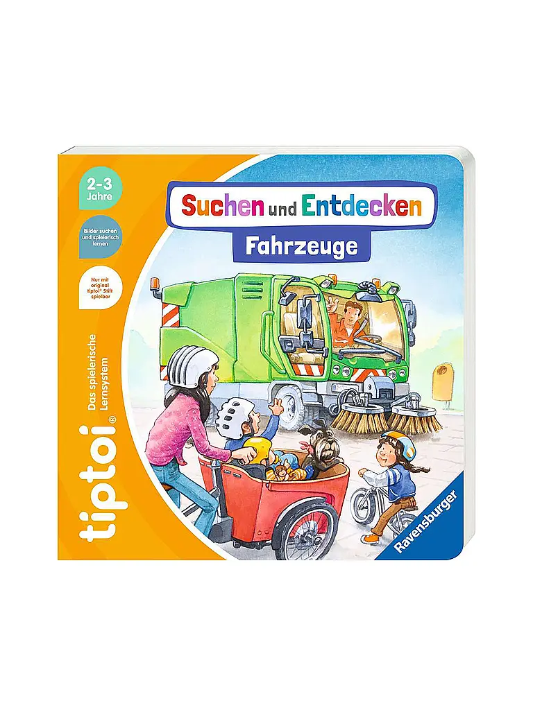 RAVENSBURGER | TIPTOI Chercher et Découvrir - Véhicules | Multicolore