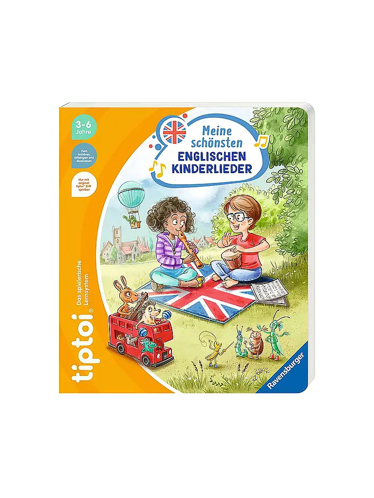 RAVENSBURGER | TIPTOI Livres de chansons - Mes plus belles chansons enfantines anglaises | Multicolore