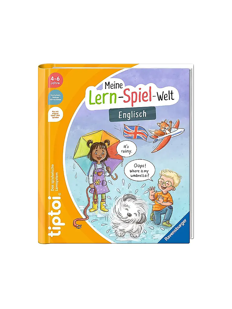 RAVENSBURGER | TIPTOI Mon univers d'apprentissage ludique - Anglais | Multicolore