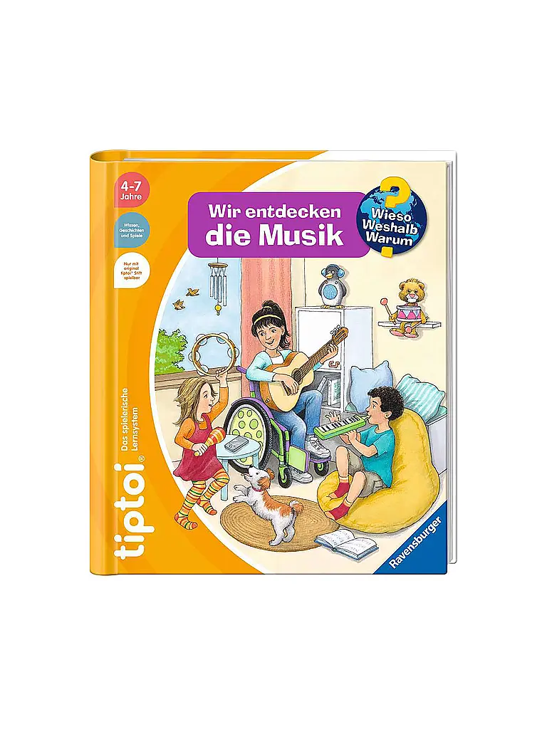 RAVENSBURGER | TIPTOI Wieso Weshalb Warum - Nous découvrons la musique | Multicolore