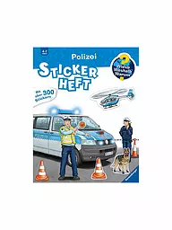 RAVENSBURGER | Wieso Weshalb Warum - Cahier d'autocollants Police | Aucune couleur