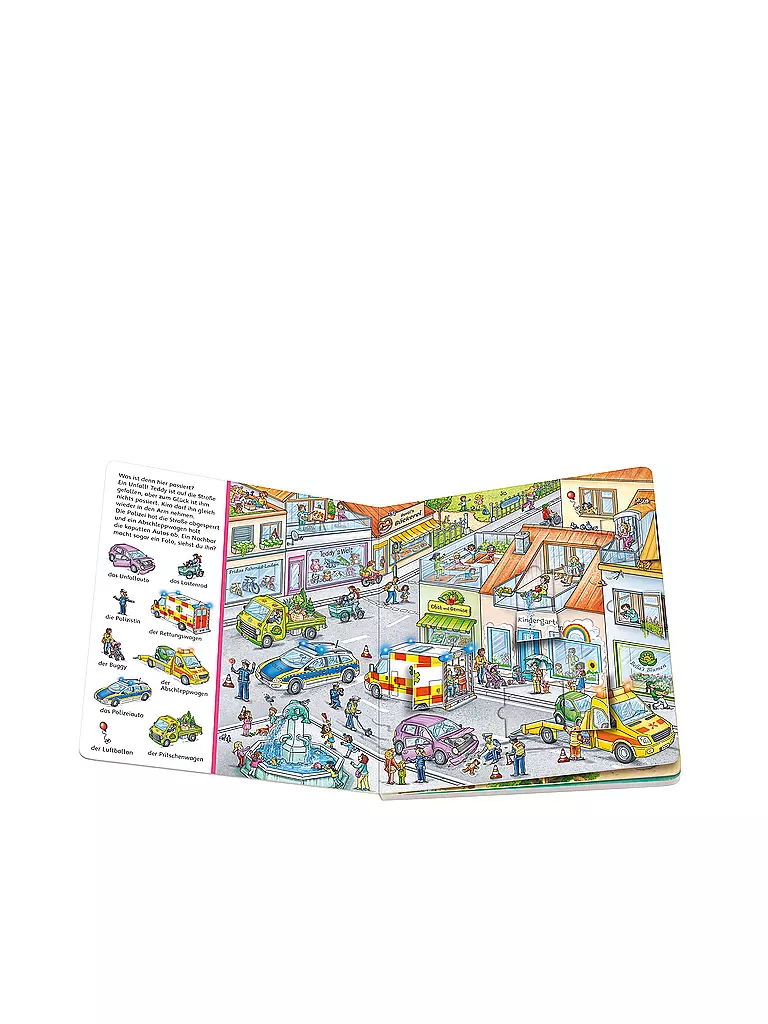 RAVENSBURGER | Wimmelbuch - Véhicules en intervention, Stefan Lohr | 