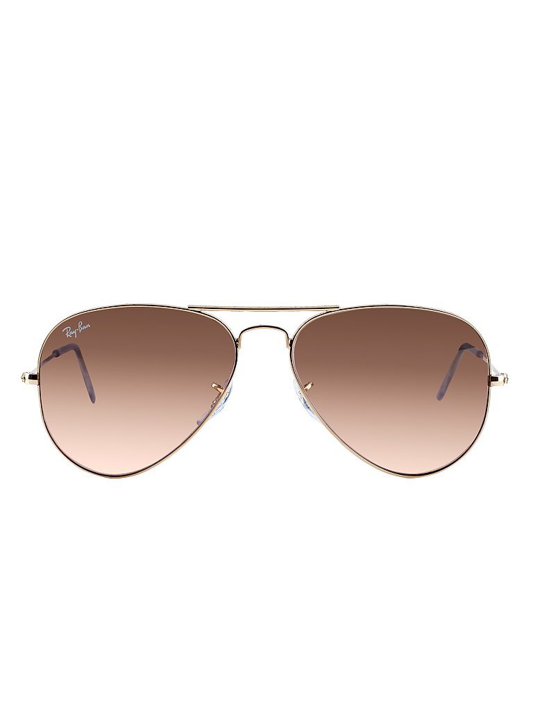Lunettes de soleil Aviator 58 or