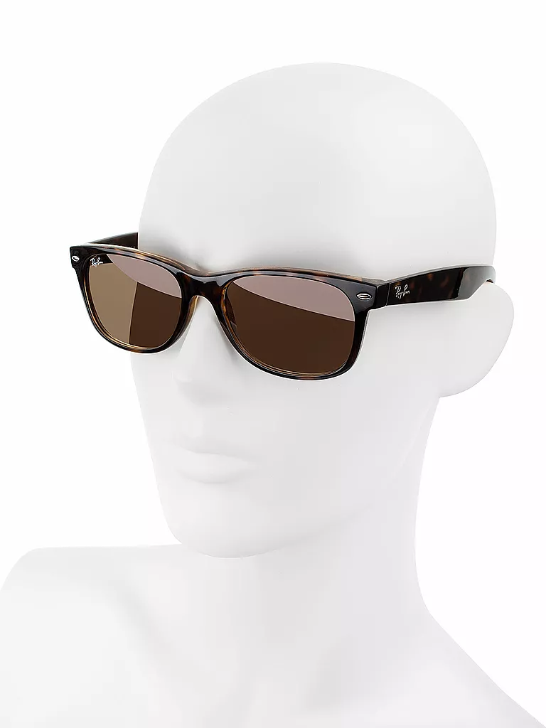 RAY BAN | Lunettes de soleil "New Wayfarer" 55 | Marron
