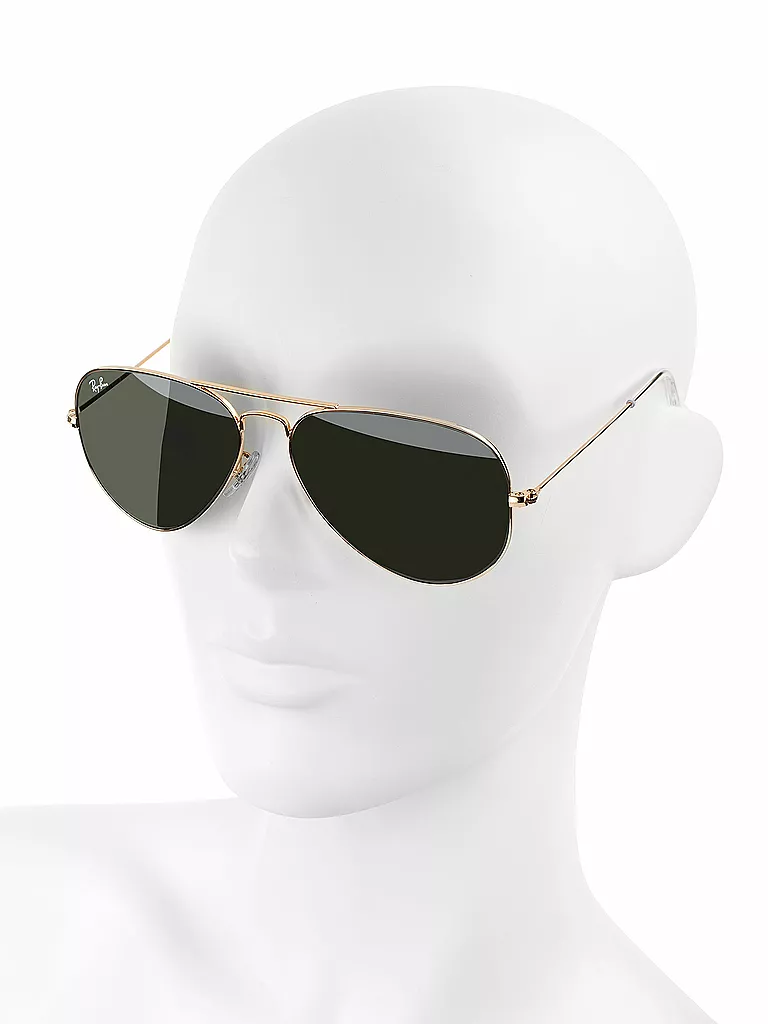 RAY BAN | Lunettes de soleil « Aviator » 58 | schwarz