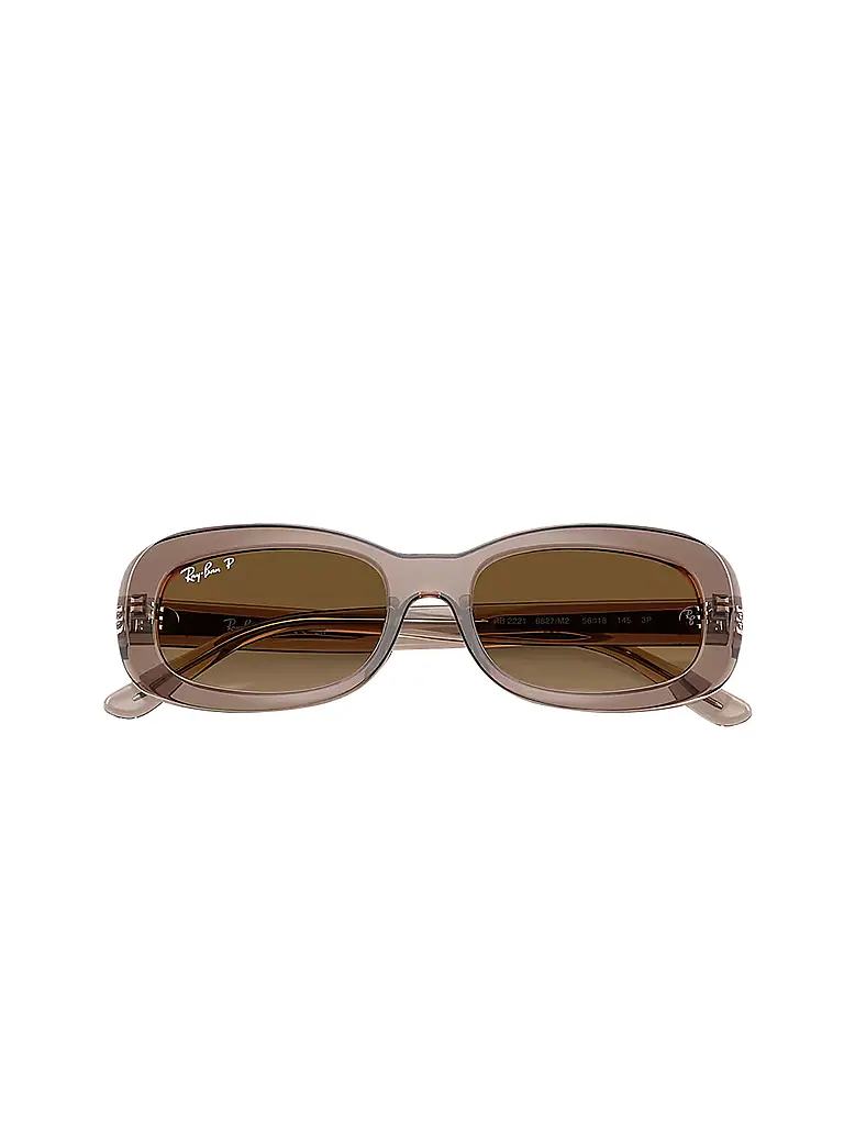 RAY BAN | Lunettes de soleil 0RB2221/53 | hellbraun